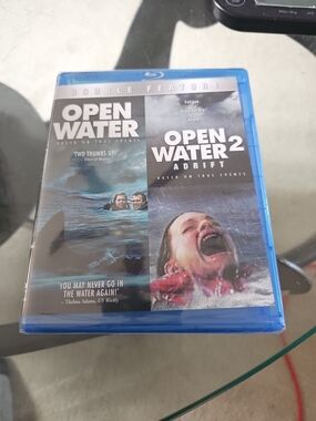 Open Water 1 and Open Water 2 Adrift (Blu-ray, 2006) New Sealed